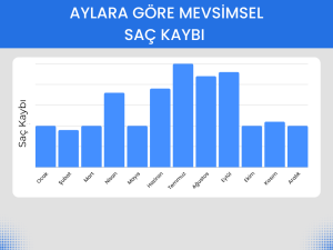 Aylara göre mevsimsel saç kaybı, Hangi aylarda saç dökülmesi artar, Saç kaybının yüksek olduğu aylar hangisidir